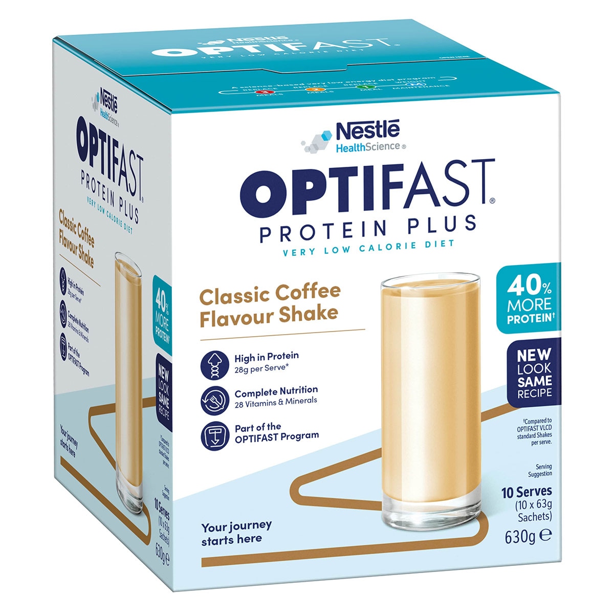 Optifast Protein Plus Shake Coffee 10 x 63g