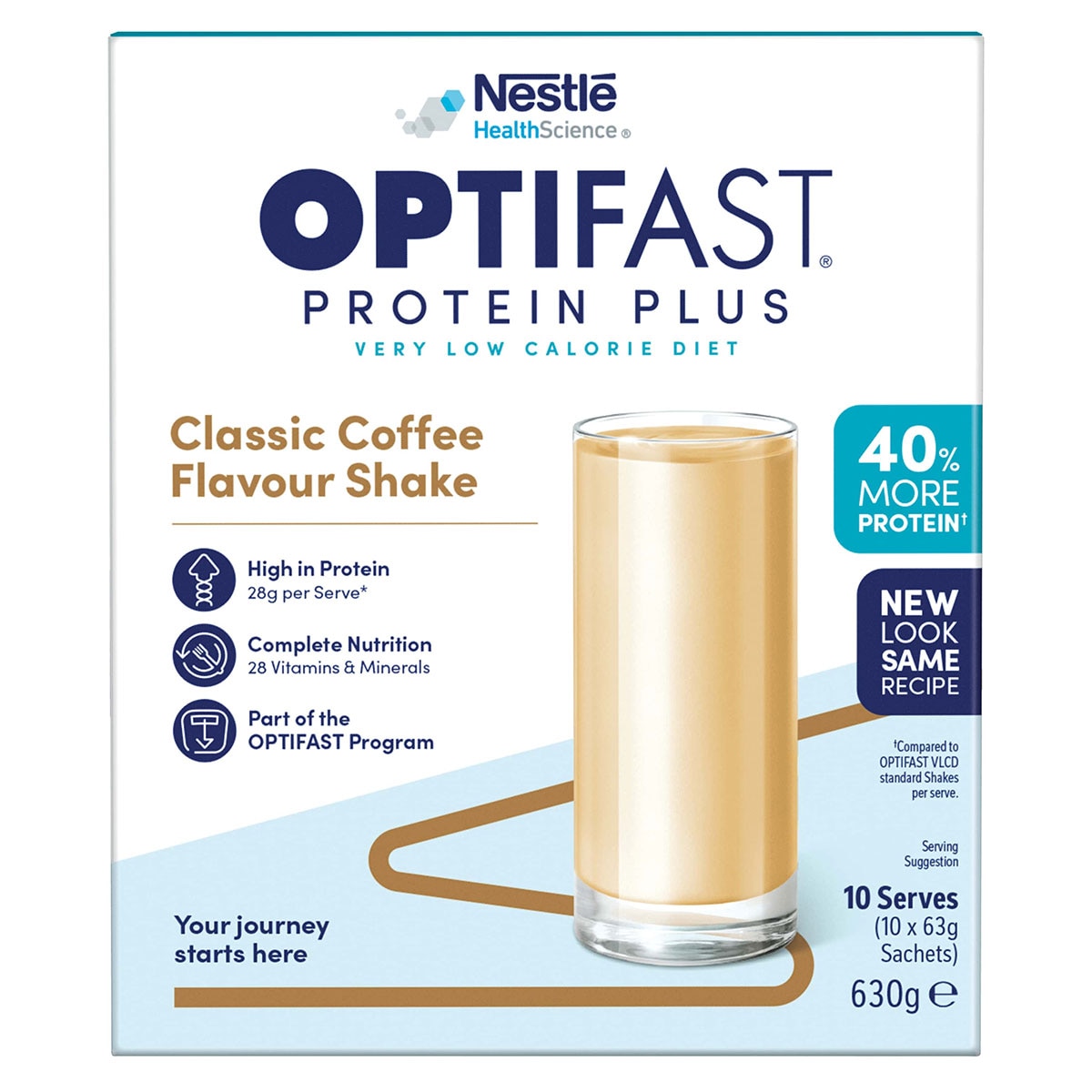 Optifast Protein Plus Shake Coffee 10 x 63g