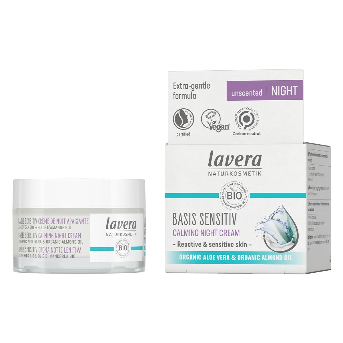 Lavera Basis Sensitiv Calming Night Cream 50ml