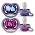 Avent Ultra Air Soothers 18 Months+ 2 Pack Assorted Colours