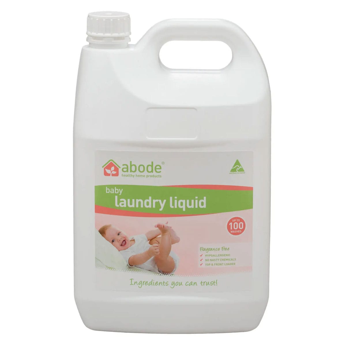 Abode Laundry Liquid Baby 4L