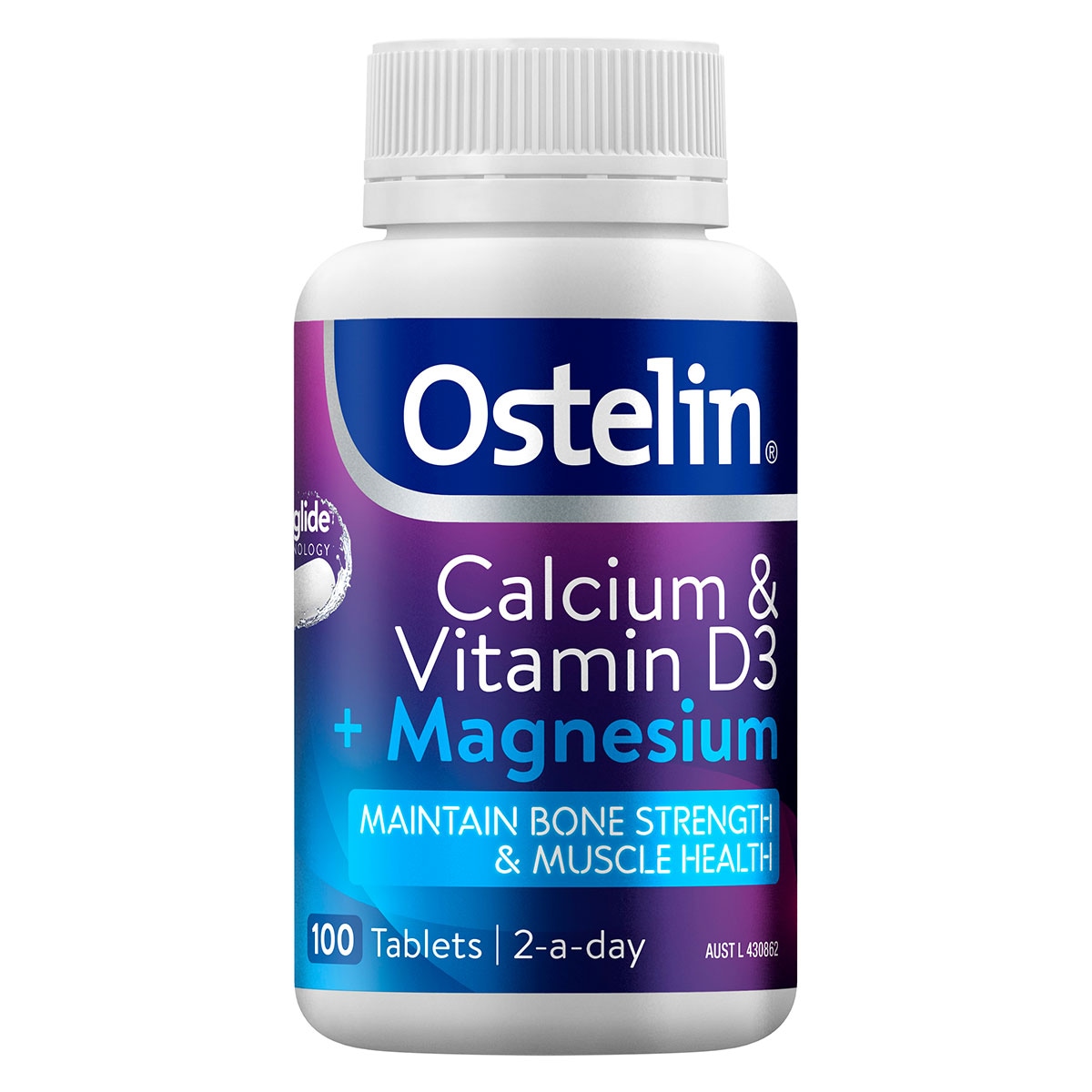 Ostelin Calcium & Vitamin D3 + Magnesium 100 Tablets