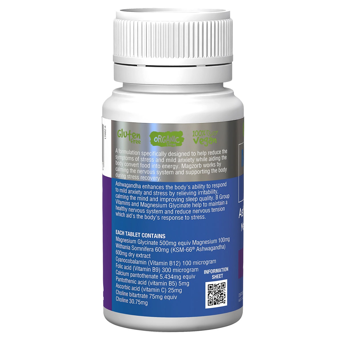 Vitaceuticals MagZorb Calm 60 Tablets