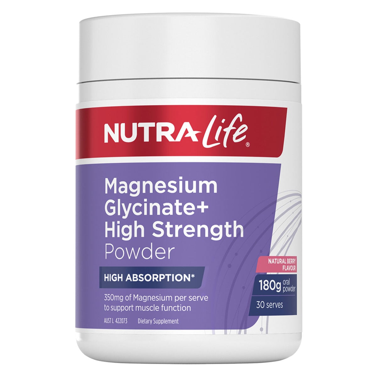 Nutra-Life Magnesium Glycinate Powder 180g