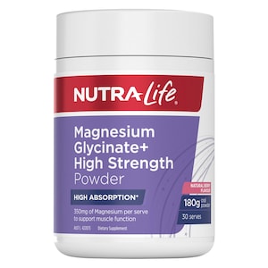 Nutra-Life Magnesium Glycinate Powder 180g