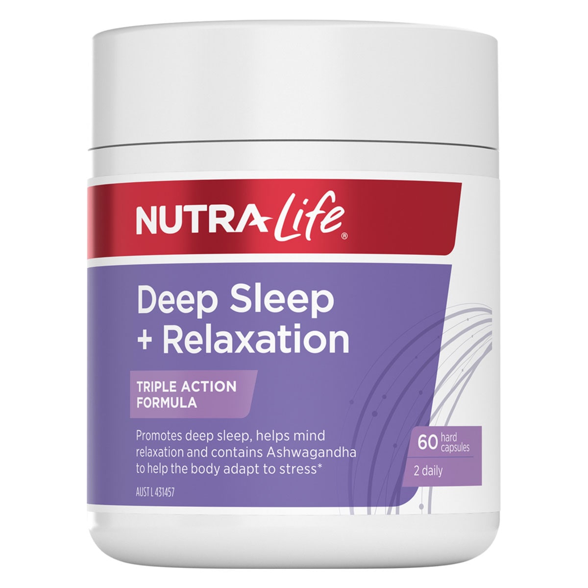 Nutra-Life Deep Sleep and Relaxation 60 Capsules