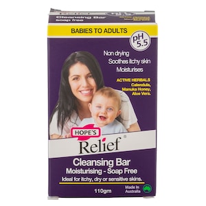 Hopes Relief Soap Free Cleansing Bar 110g