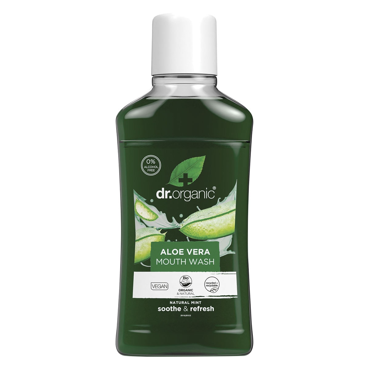 Dr Organic Aloe Vera Mouthwash 500ml