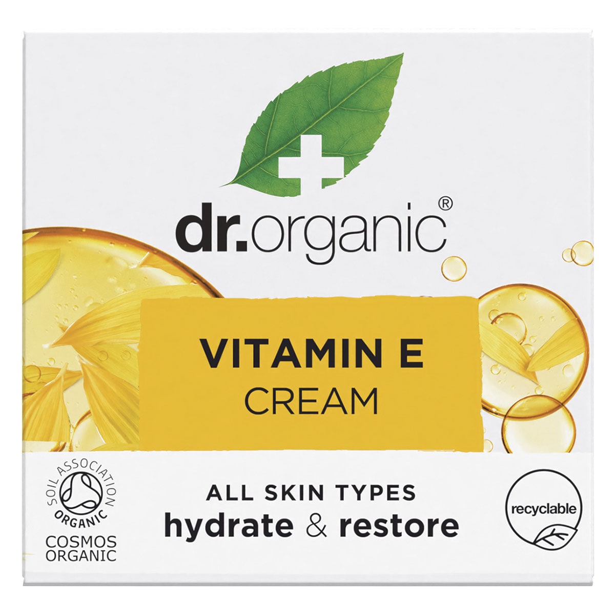 Dr Organic Hydrating Vitamin E Cream 50ml