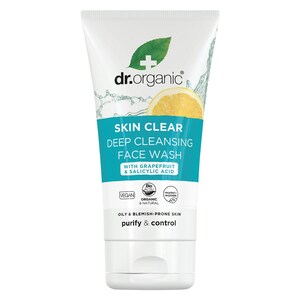 Dr Organic Organic Skin Clear Deep Cleansing Face Wash 125ml