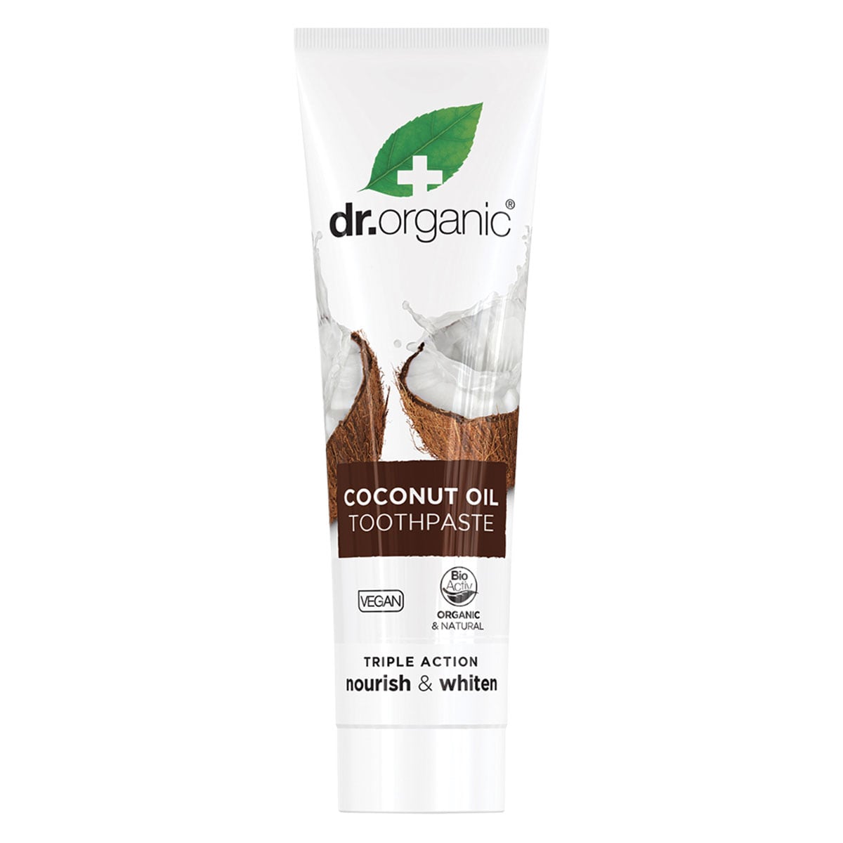 Dr Organic Coconut Oil Toothpaste 100ml