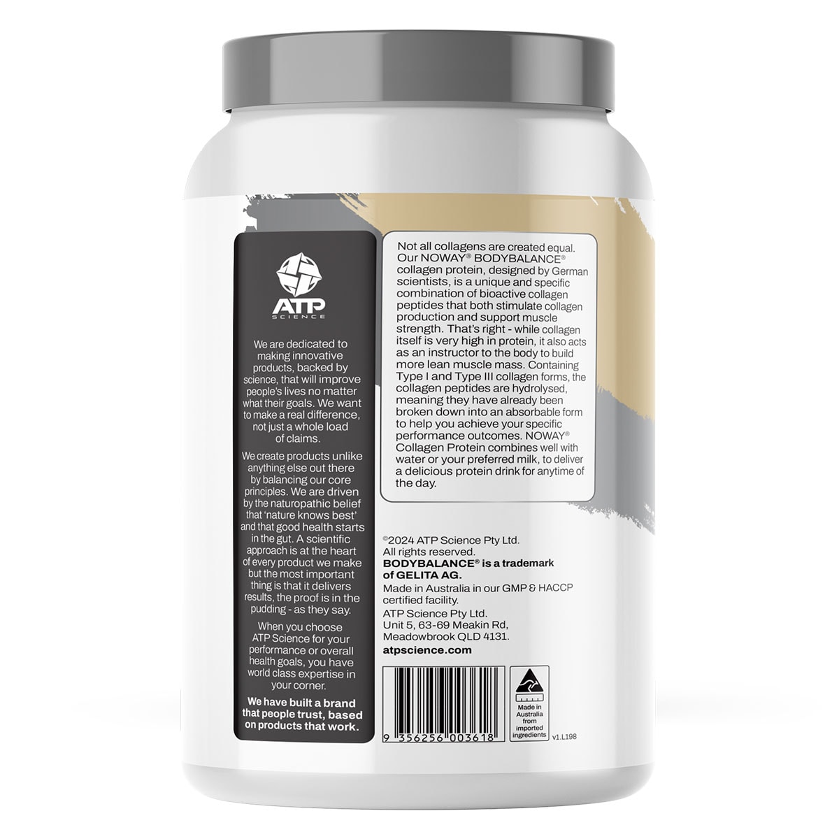 ATP Science Noway Collagen Protein Vanilla 750g