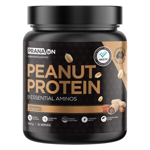 PranaOn Vegan Peanut Protein Powder Original 500g