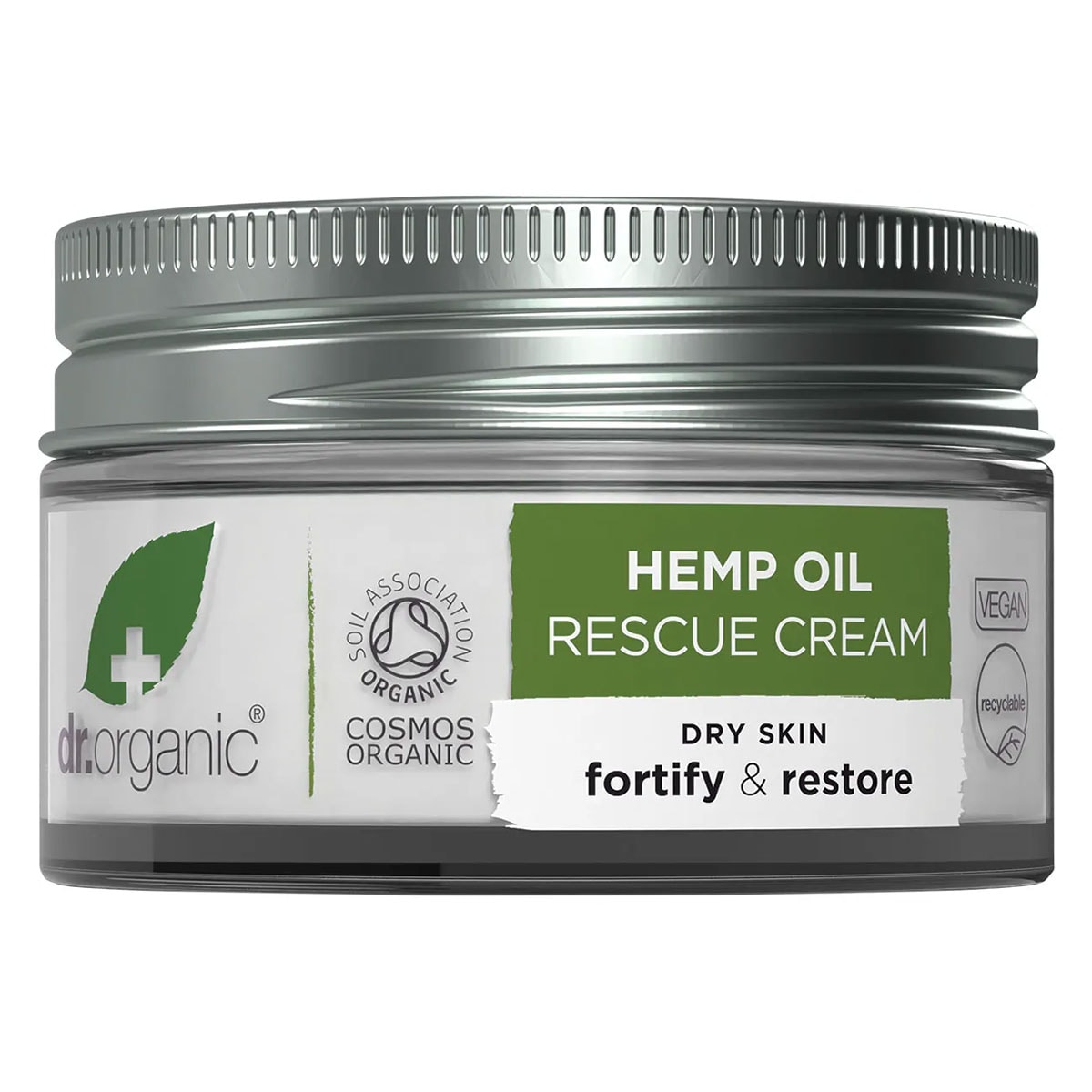 Dr Organic Hemp Oil Rescue Cream 50ml