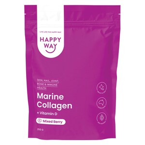 Happy Way Marine Collagen + Vitamin D Mixed Berry 250g