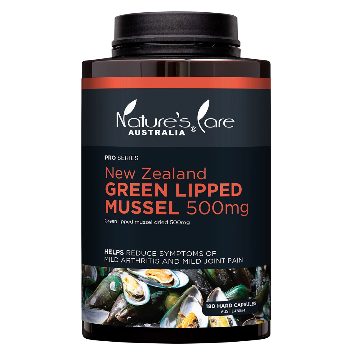 Nature's Care Pro Green Lipped Mussel 180 Capsules | Healthylife Australia