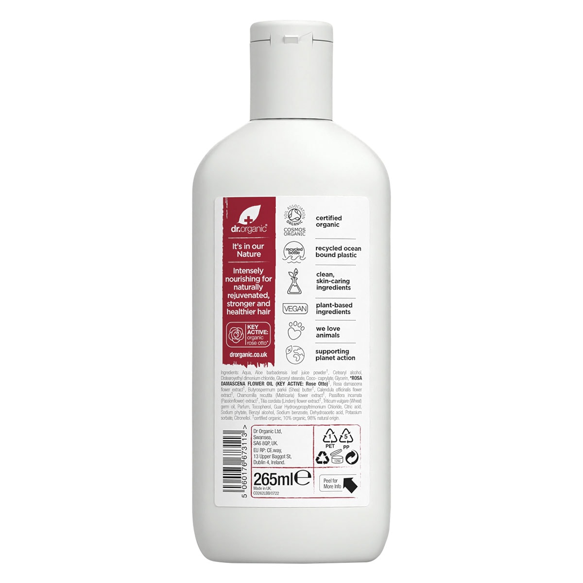 Dr Organic Rose Otto Conditioner 265ml