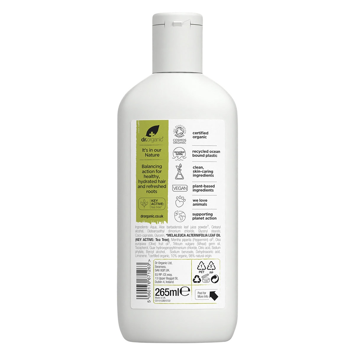 Dr Organic Tea Tree Conditioner 265ml