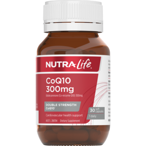 Nutra-Life CoQ10 300mg Double Strength 60 Capsules