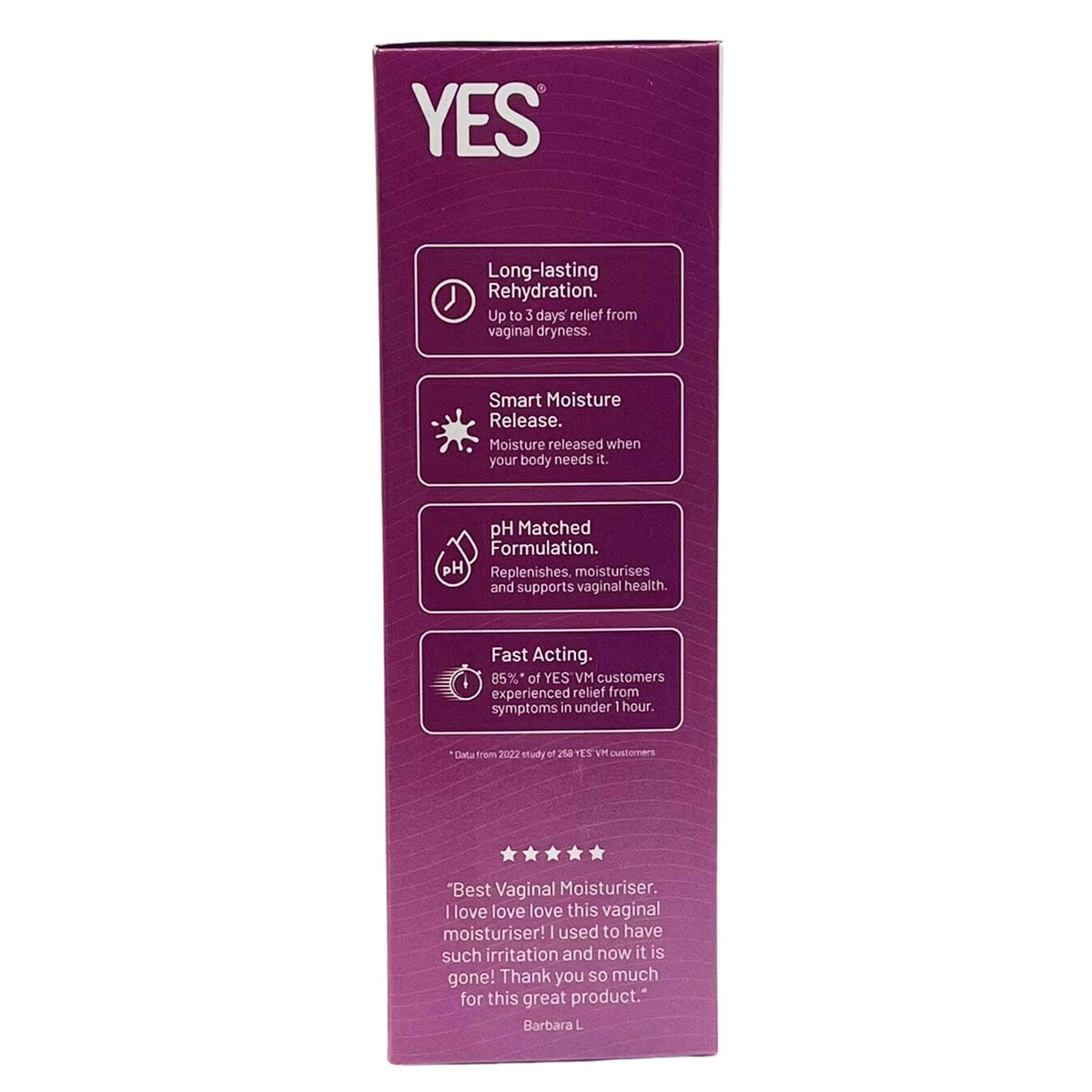 Yes Organic Lubricants VM Vaginal Moisturiser 100ml