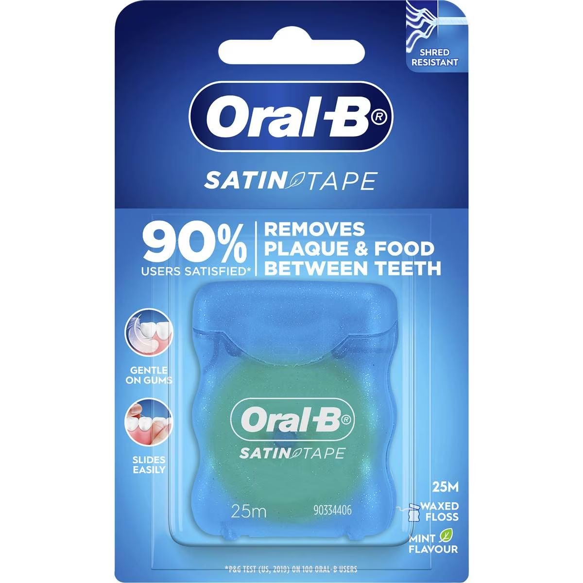 Oral B Satin Tape Mint Dental Floss 25m