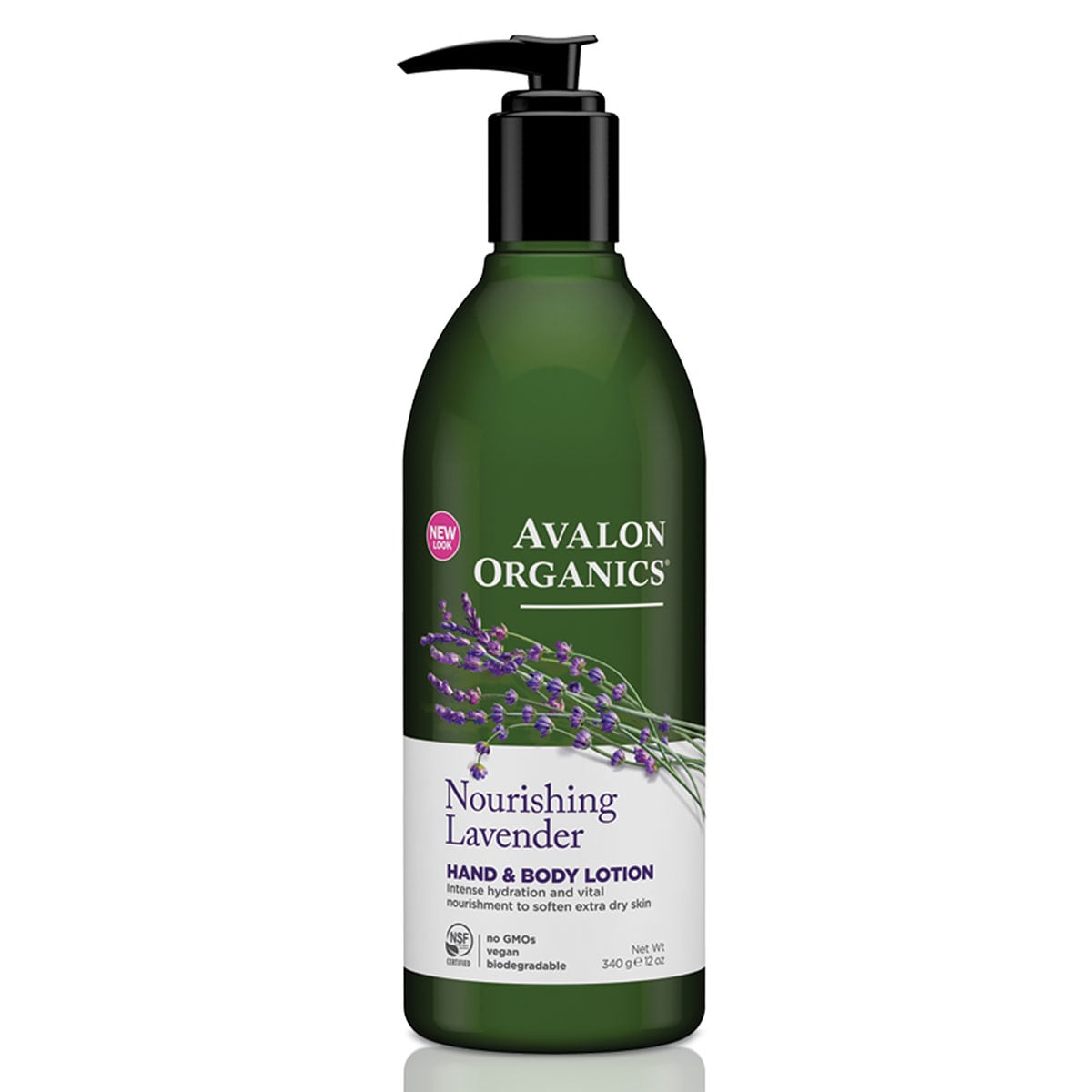 Avalon Organics Hand & Body Lotion Lavender 350mL