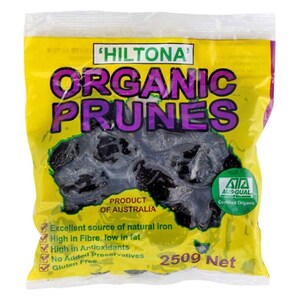 Hiltona Organic Prunes 250g