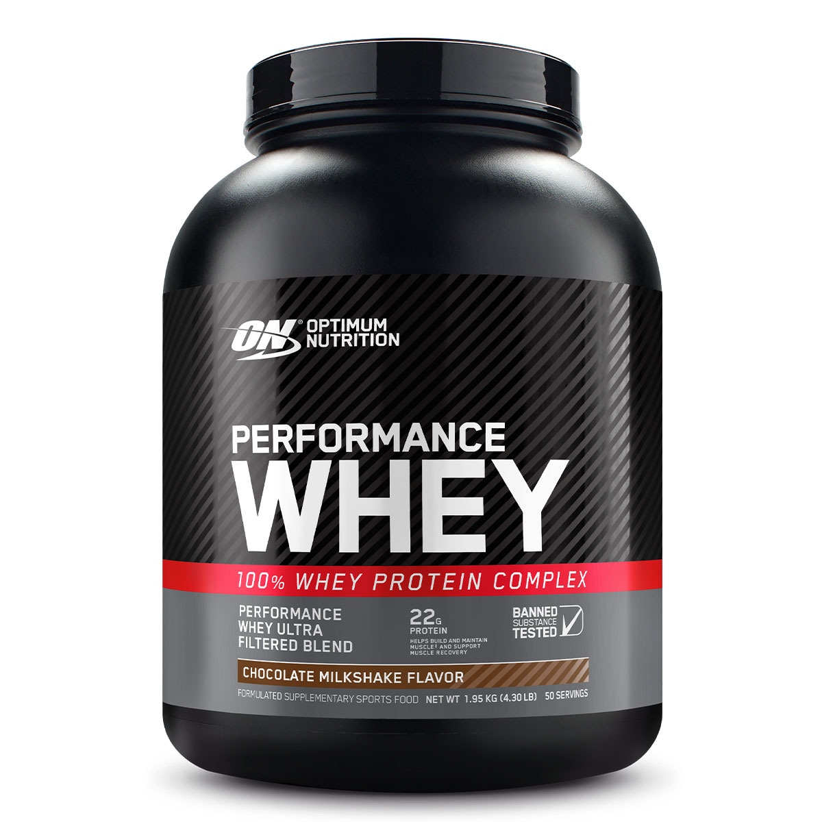 Optimum Nutrition Performance Whey Protein Chocolate 1.95Kg