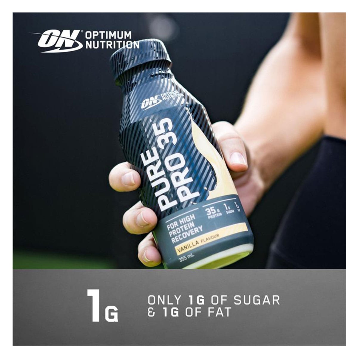 Optimum Nutrition Pure Pro 35 Protein Shake Vanilla 355ml