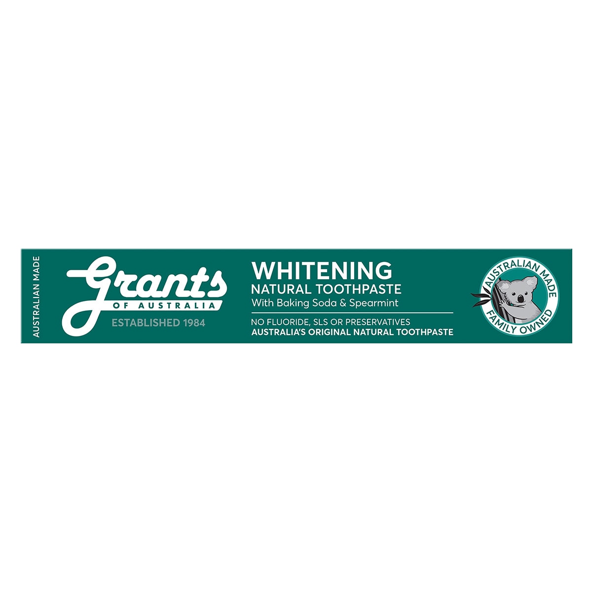 Grants Whitening Toothpaste With Spearmint 110g