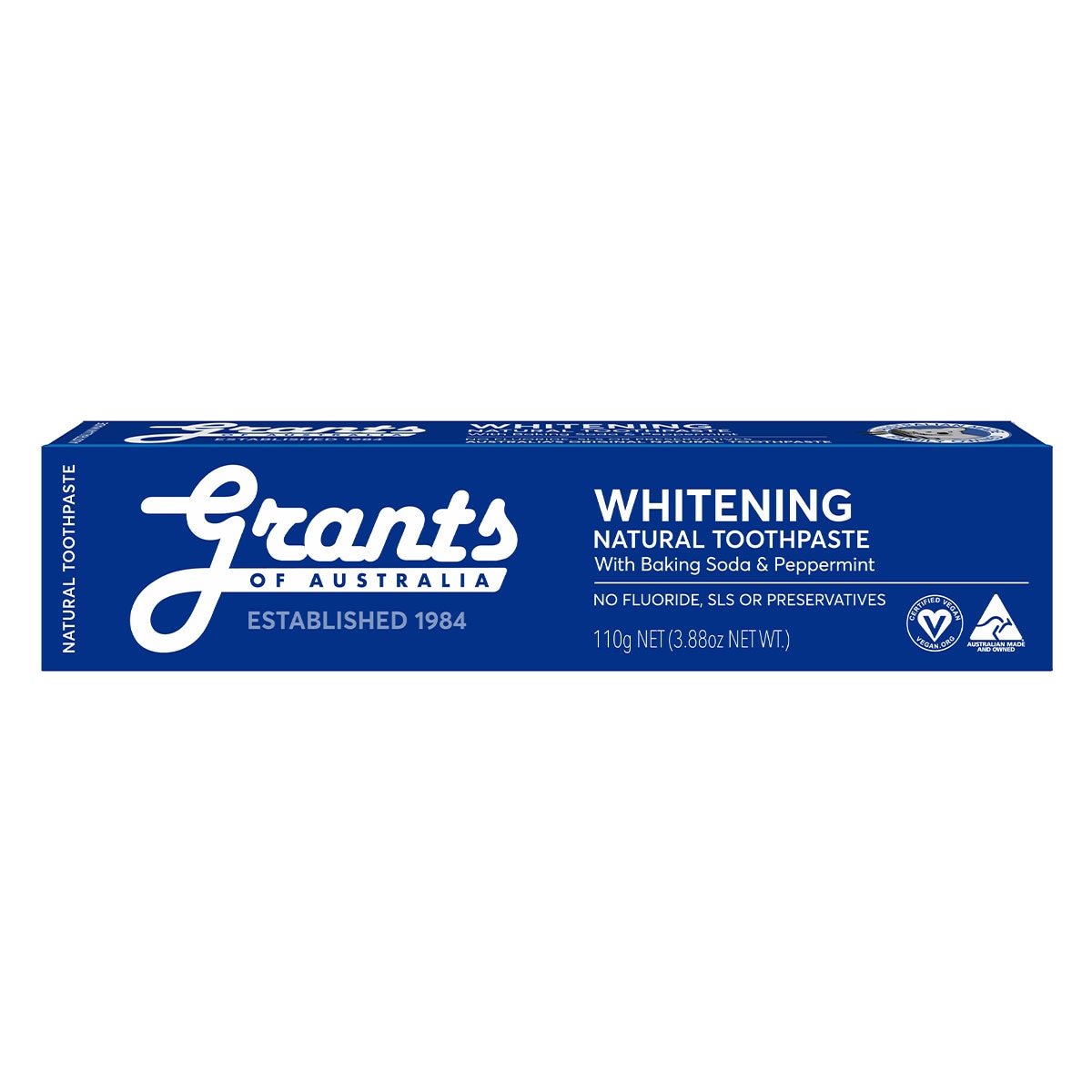 Grants Natural Toothpaste Whitening 110g