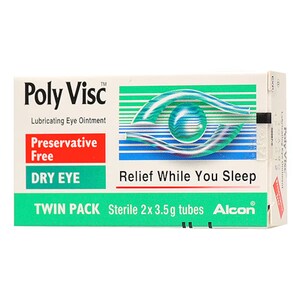 Poly Visc Lubricating Eye Ointment 2 x 3.5g