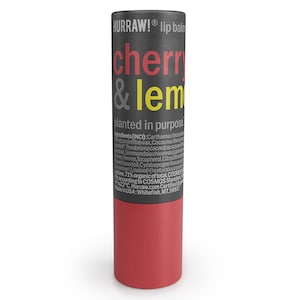 Hurraw Cherry & Lemon Lip Balm 4.8g