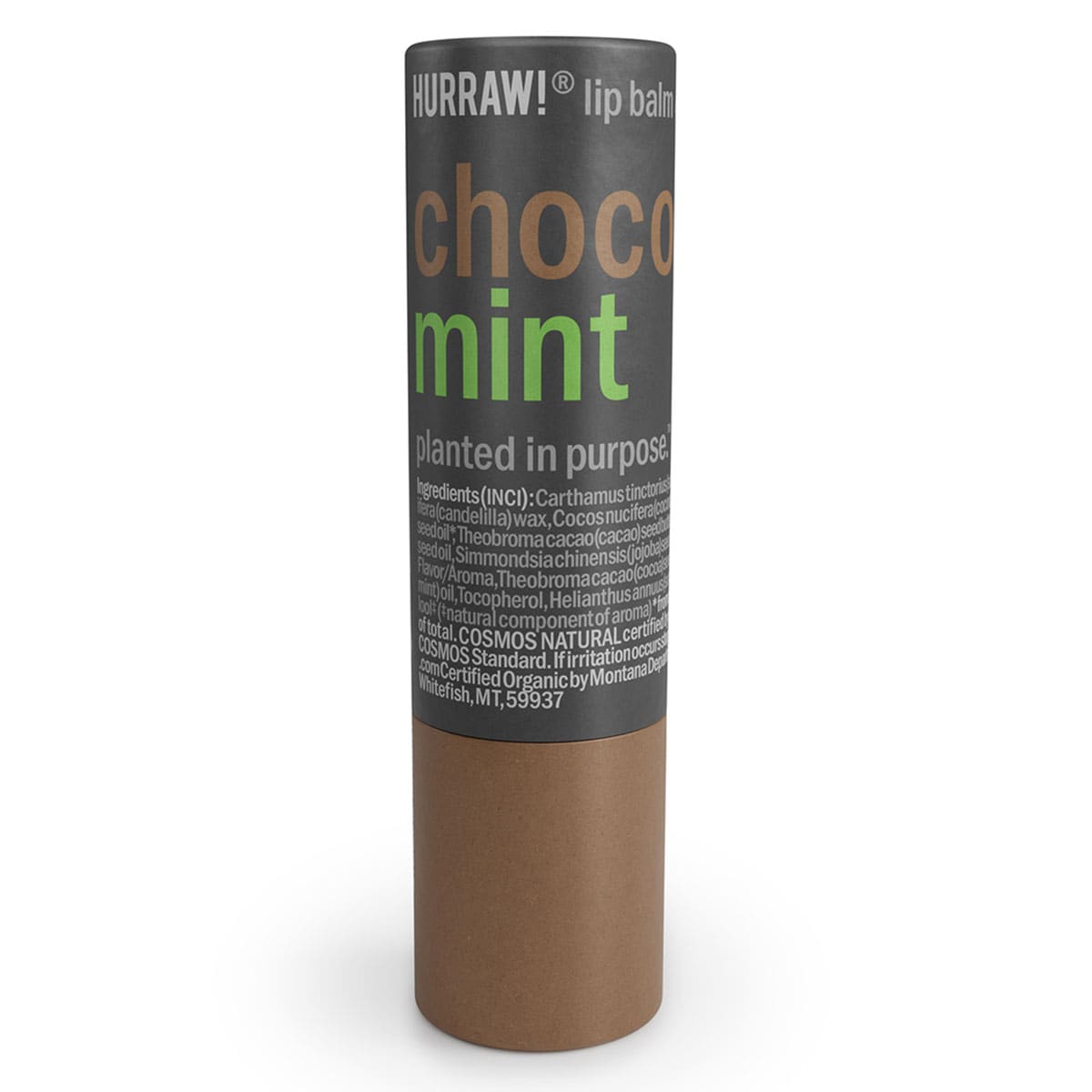 Hurraw Choco & Mint Lip Balm 4.8g