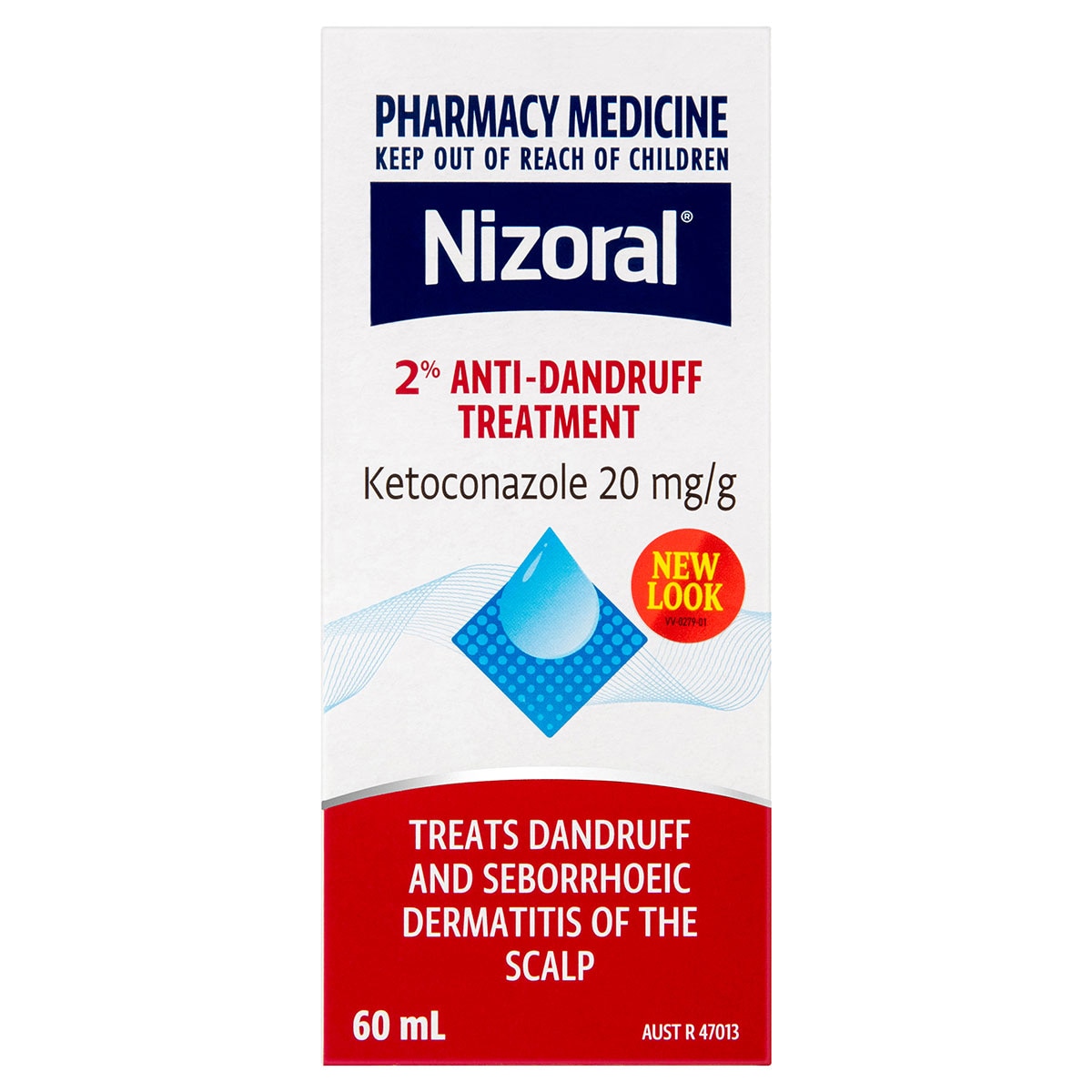 Nizoral Anti-Dandruff Treatment Shampoo 2% 60ml