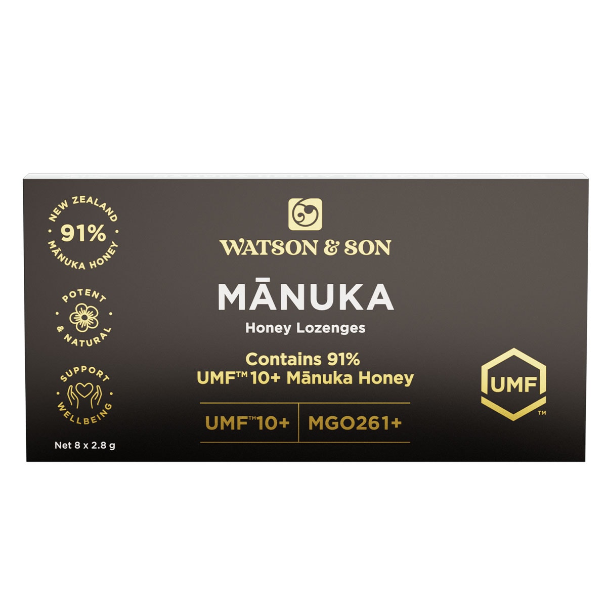 Watson & Son  Manuka Honey Lozenges 8 Pack