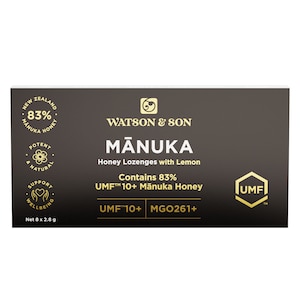 Watson & Son Manuka Honey with Lemon Lozenges 8 Pack