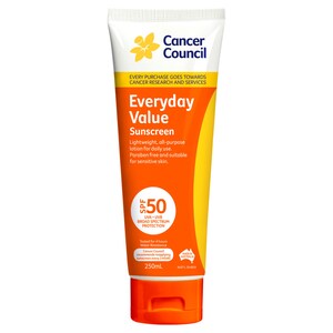 Cancer Council Everyday Value Sunscreen SPF50+ 250ml