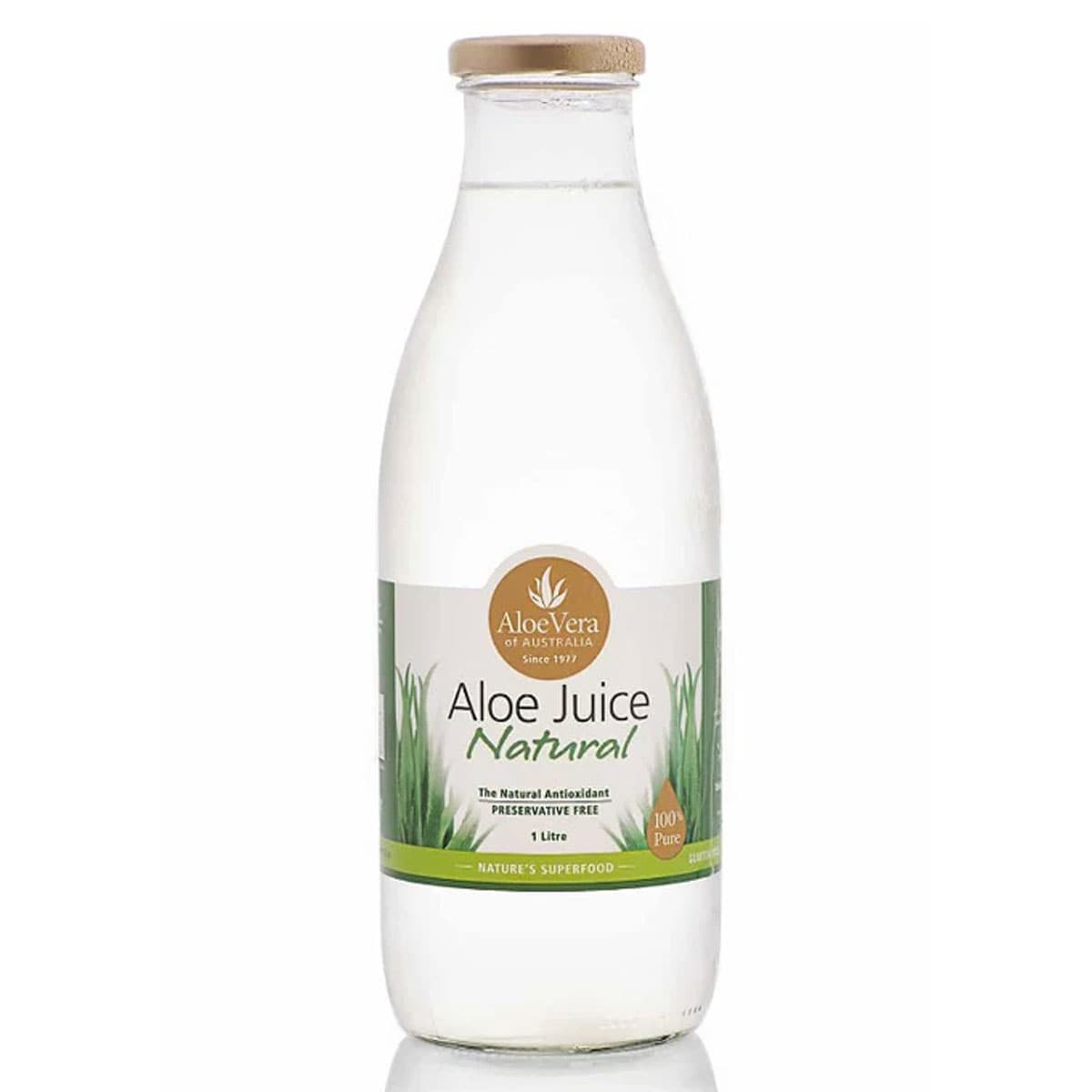 Aloe Vera of Aust. Natural Aloe Vera Juice 1L