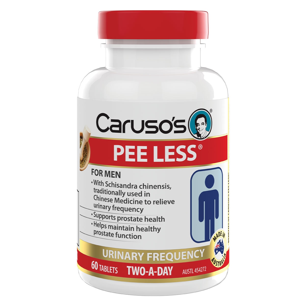 Carusos Pee Less 60 Tablets