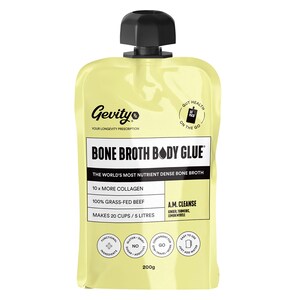 Gevity Rx BoneBroth Body Glue On The Go A.M. Cleanse 200g