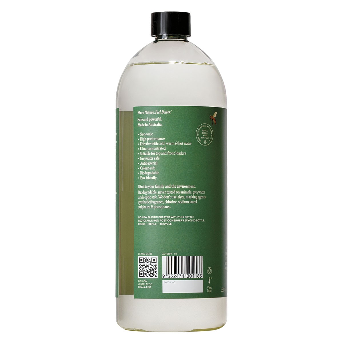 Koala Eco Oxygenated Bleach Fragrance Free 1L