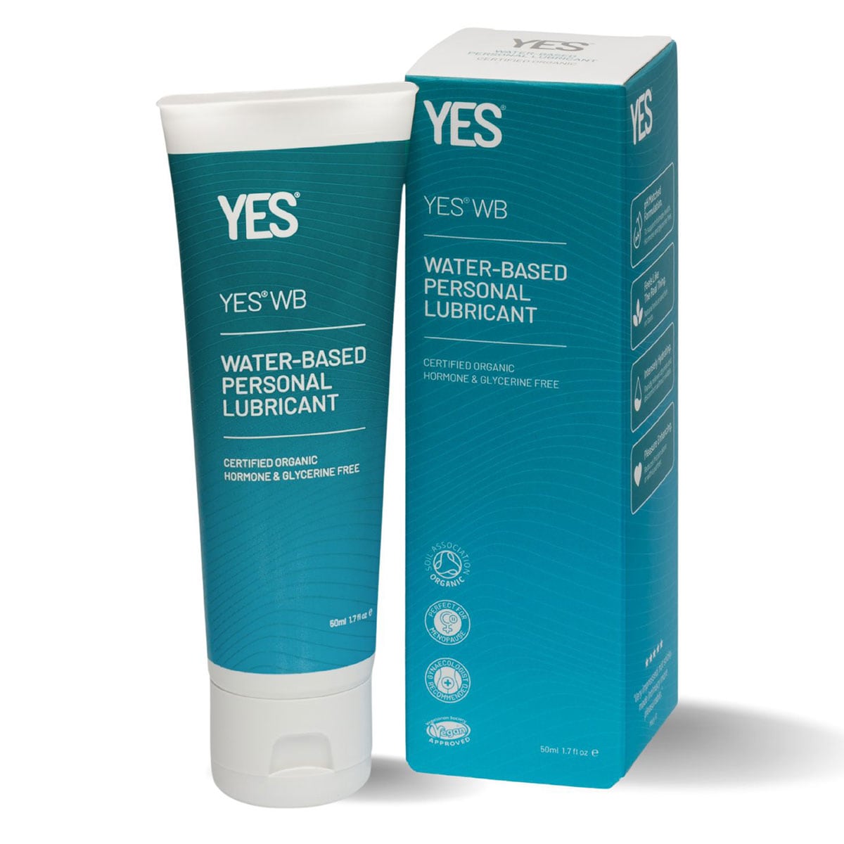 Yes Organic Lubricants WB Water Based Personal Lubricant 50ml