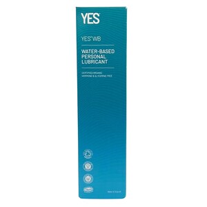 Yes Organic Lubricants WB Water Based Personal Lubricant 150ml