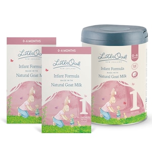 LittleOak Goat's Milk Infant Formula Stage 1 Bundle