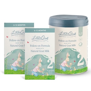 LittleOak Goat's Milk Infant Formula Stage 2 Bundle