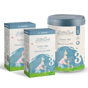 LittleOak Goat's Milk Infant Formula Stage 3 Bundle