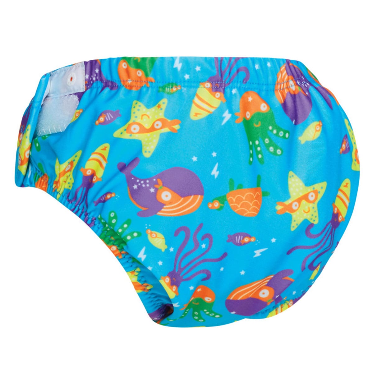 Zoggs Adjustable Swim Nappy Blue 3-24 Months (Assorted designs chosen at random)