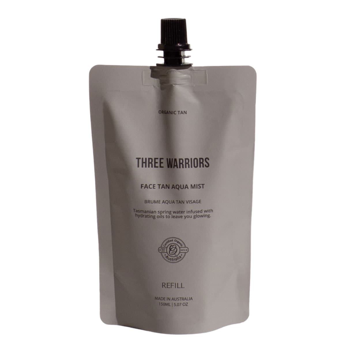 Three Warriors Face Tan Aqua Mist Refill 150ml