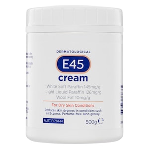 E45 Dermatological Cream Tub 500g